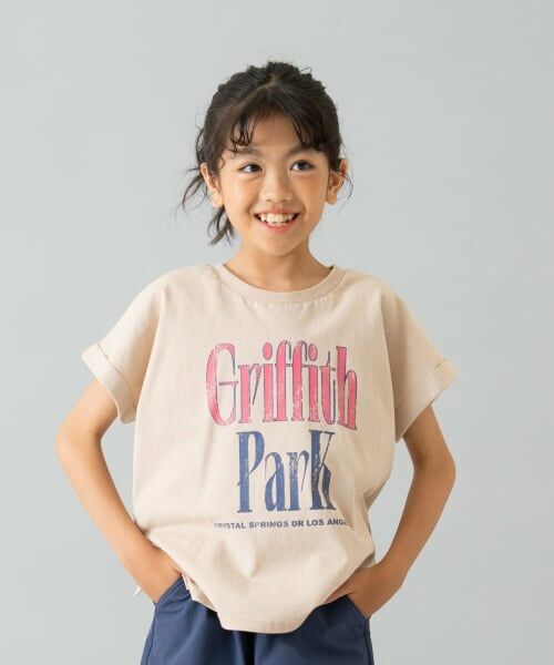 and D.petitmain / アンドディー. プティマイン Tシャツ | 【綿100%】【365D.】アソートロゴワイド半T | 詳細14