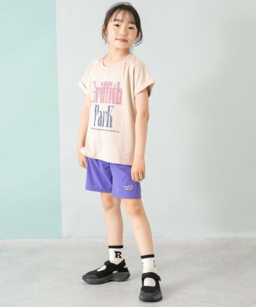 and D.petitmain / アンドディー. プティマイン Tシャツ | 【綿100%】【365D.】アソートロゴワイド半T | 詳細15