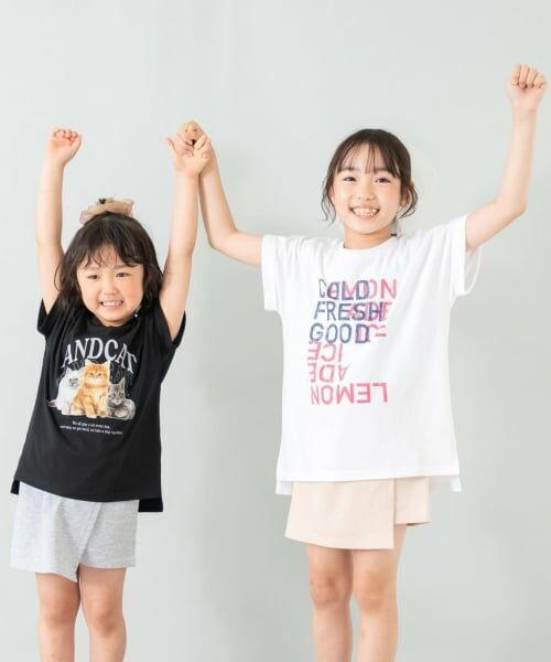 and D.petitmain / アンドディー. プティマイン Tシャツ | 【綿100%】【365D.】アソートロゴワイド半T | 詳細26