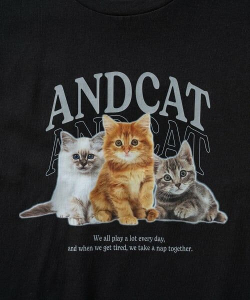 and D.petitmain / アンドディー. プティマイン Tシャツ | 【綿100%】【365D.】アソートロゴワイド半T | 詳細29