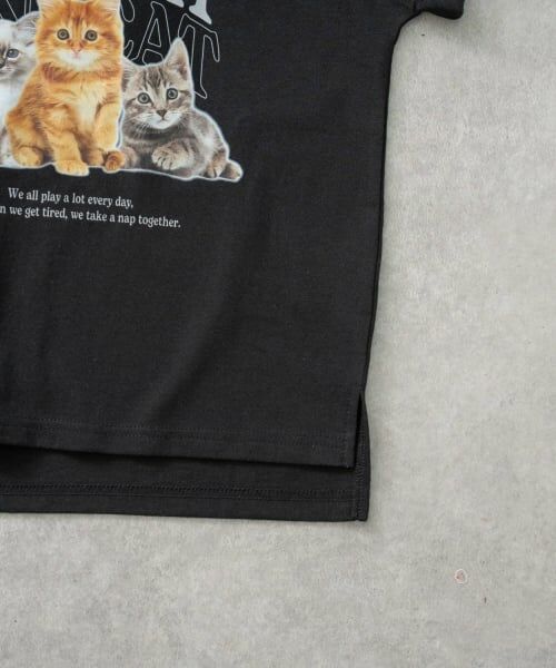 and D.petitmain / アンドディー. プティマイン Tシャツ | 【綿100%】【365D.】アソートロゴワイド半T | 詳細30