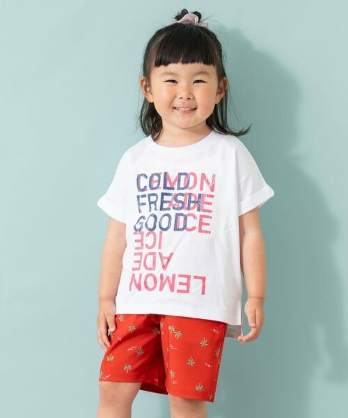 and D.petitmain / アンドディー. プティマイン Tシャツ | 【綿100%】【365D.】アソートロゴワイド半T | 詳細7