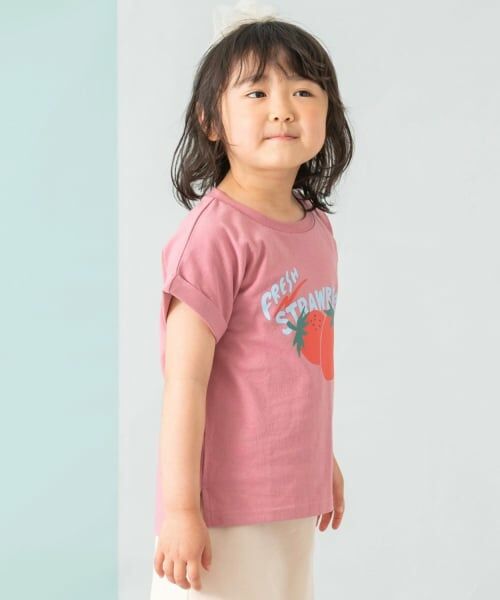 and D.petitmain / アンドディー. プティマイン Tシャツ | 【綿100%】【365D.】アソートロゴワイド半T | 詳細9