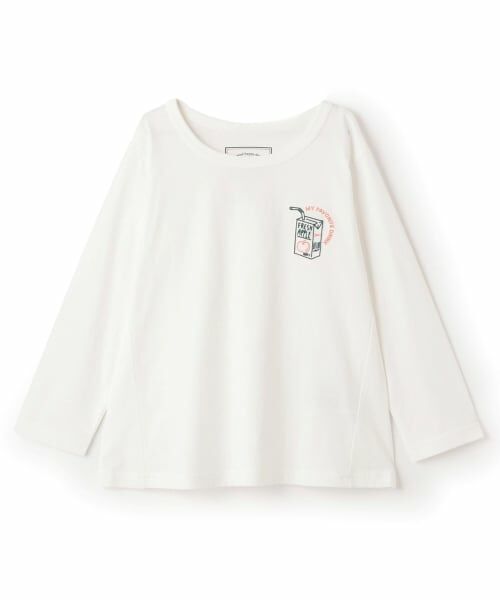 and D.petitmain / アンドディー. プティマイン Tシャツ | 【綿100】【365D.】ワンポイント刺繍ロンT | 詳細19