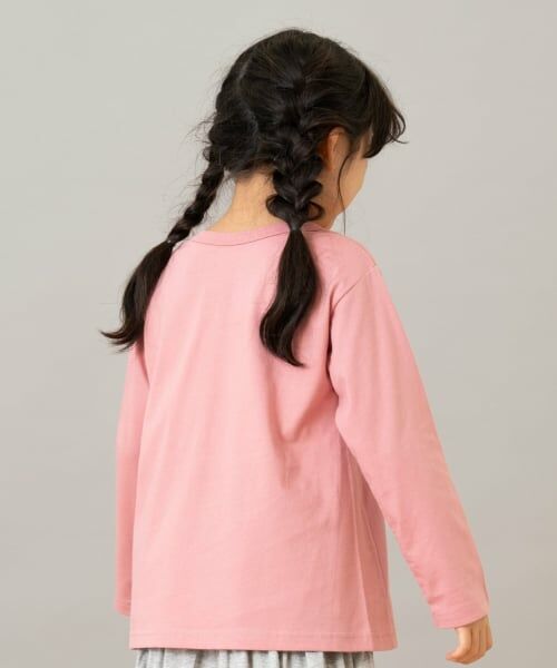 and D.petitmain / アンドディー. プティマイン Tシャツ | 【綿100】【365D.】ワンポイント刺繍ロンT | 詳細5