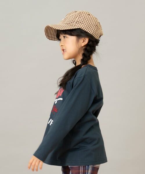 and D.petitmain / アンドディー. プティマイン Tシャツ | 【綿100】【365D.】ワンポイント刺繍ロンT | 詳細8