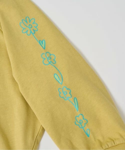 and D.petitmain / アンドディー. プティマイン Tシャツ | 【綿100】【365D.】袖プリントドルマンロンT | 詳細15