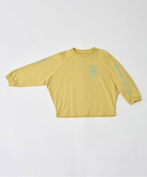 and D.petitmain / アンドディー. プティマイン Tシャツ | 【綿100】【365D.】袖プリントドルマンロンT | 詳細21