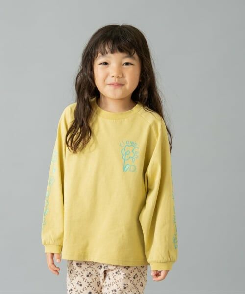 and D.petitmain / アンドディー. プティマイン Tシャツ | 【綿100】【365D.】袖プリントドルマンロンT | 詳細7