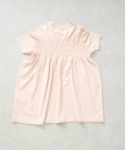 and D.petitmain / アンドディー. プティマイン ミニ丈・ひざ丈ワンピース | ロゴプリントシャーリング半袖ワンピ | 詳細21