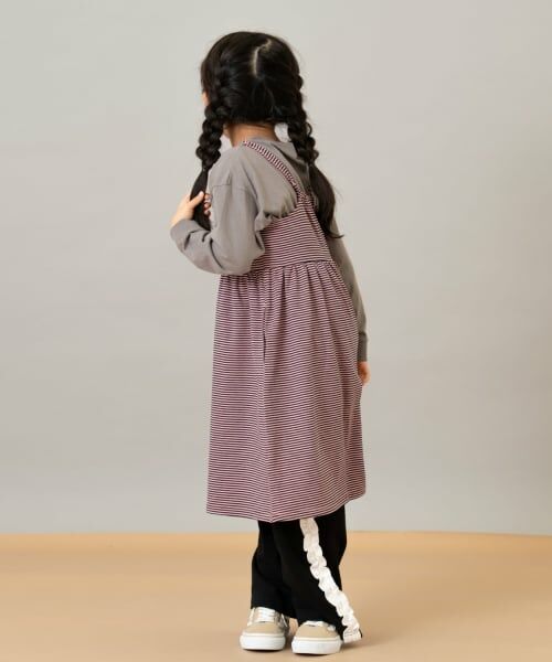 and D.petitmain / アンドディー. プティマイン ミニ丈・ひざ丈ワンピース | 【インナー付き】キャミワンピース | 詳細18