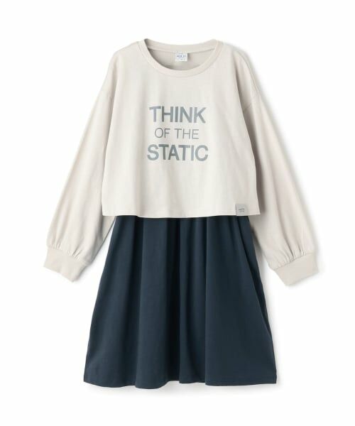 and D.petitmain / アンドディー. プティマイン ミニ丈・ひざ丈ワンピース | 【インナー付き】キャミワンピース | 詳細27