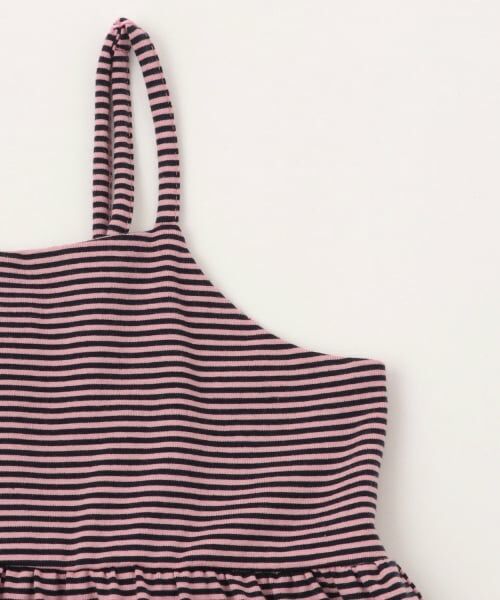 and D.petitmain / アンドディー. プティマイン ミニ丈・ひざ丈ワンピース | 【インナー付き】キャミワンピース | 詳細6