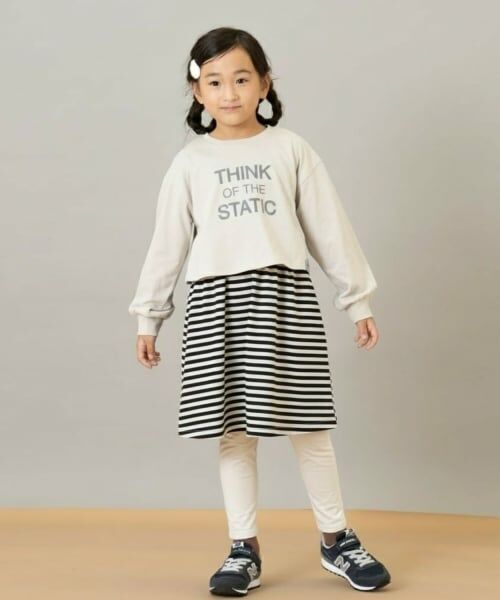 and D.petitmain / アンドディー. プティマイン ミニ丈・ひざ丈ワンピース | 【インナー付き】キャミワンピース（黒）