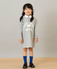 【男女リンク】カレッジプリントラガーワンピ