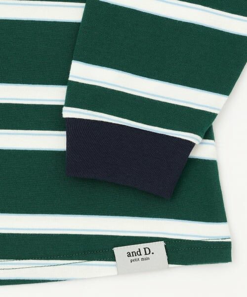 and D.petitmain / アンドディー. プティマイン ミニ丈・ひざ丈ワンピース | 【男女リンク】カレッジプリントラガーワンピ | 詳細10