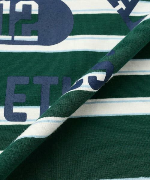 and D.petitmain / アンドディー. プティマイン ミニ丈・ひざ丈ワンピース | 【男女リンク】カレッジプリントラガーワンピ | 詳細11