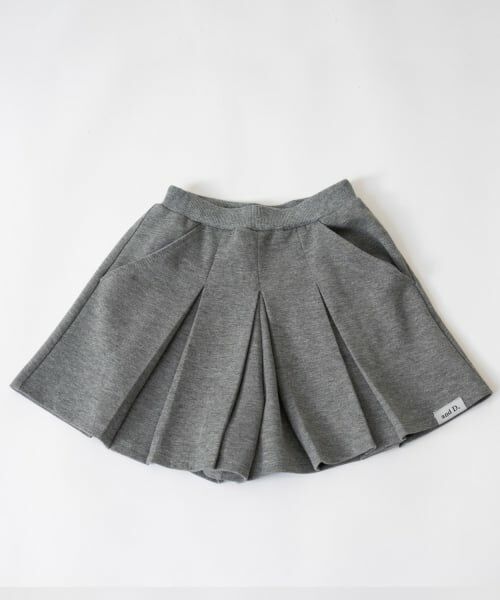 and D.petitmain / アンドディー. プティマイン ミニ・ひざ丈スカート | ボックスプリーツスカパン | 詳細6
