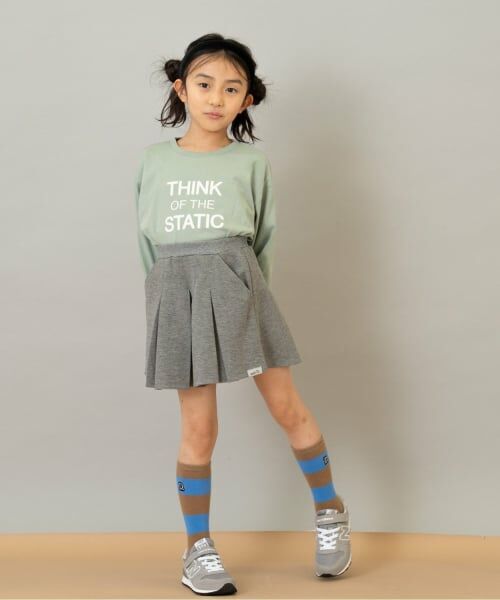 and D.petitmain / アンドディー. プティマイン ミニ・ひざ丈スカート | ボックスプリーツスカパン | 詳細20