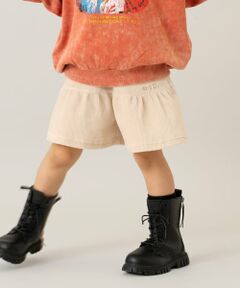 and D.petitmain / アンドディー. プティマイン ショート・ハーフ・半端丈パンツ | カットコールギャザースカパン