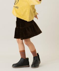 and D.petitmain / アンドディー. プティマイン ショート・ハーフ・半端丈パンツ | カットコールギャザースカパン