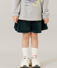 and D.petitmain / アンドディー. プティマイン ショート・ハーフ・半端丈パンツ | カットコールギャザースカパン