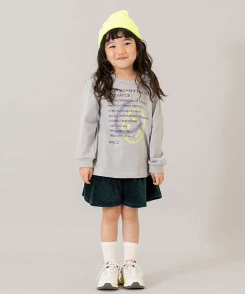 and D.petitmain / アンドディー. プティマイン ショート・ハーフ・半端丈パンツ | カットコールギャザースカパン | 詳細3