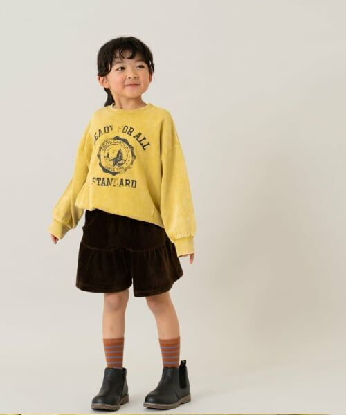 and D.petitmain / アンドディー. プティマイン ショート・ハーフ・半端丈パンツ | カットコールギャザースカパン | 詳細4