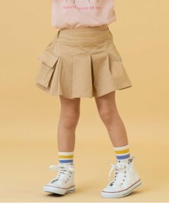 and D.petitmain / アンドディー. プティマイン ショート・ハーフ・半端丈パンツ | プリーツカーゴキュロット