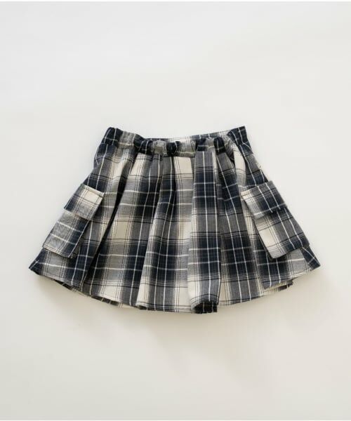 and D.petitmain / アンドディー. プティマイン ショート・ハーフ・半端丈パンツ | プリーツカーゴキュロット | 詳細14