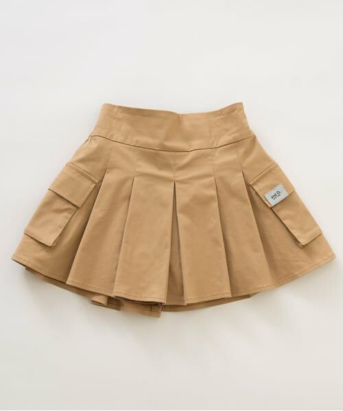 and D.petitmain / アンドディー. プティマイン ショート・ハーフ・半端丈パンツ | プリーツカーゴキュロット | 詳細16
