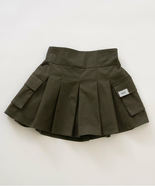 and D.petitmain / アンドディー. プティマイン ショート・ハーフ・半端丈パンツ | プリーツカーゴキュロット | 詳細17