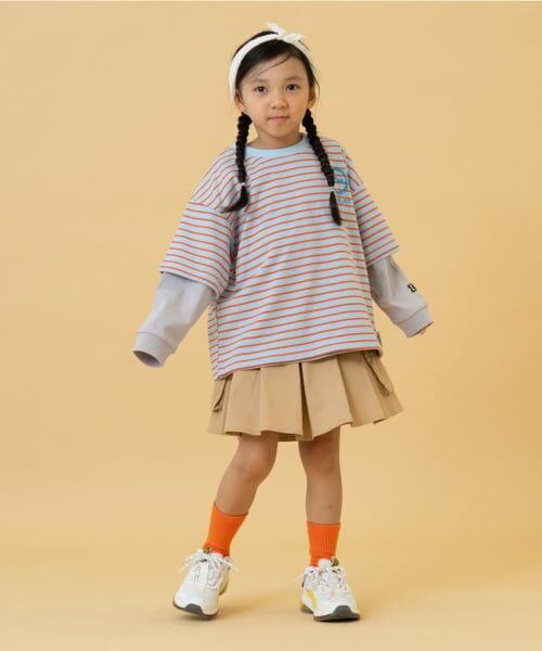 and D.petitmain / アンドディー. プティマイン ショート・ハーフ・半端丈パンツ | プリーツカーゴキュロット | 詳細5