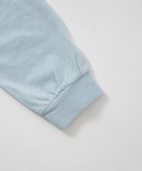 and D.petitmain / アンドディー. プティマイン Tシャツ | 【365D】ワンポイントししゅうAラインロンT | 詳細20