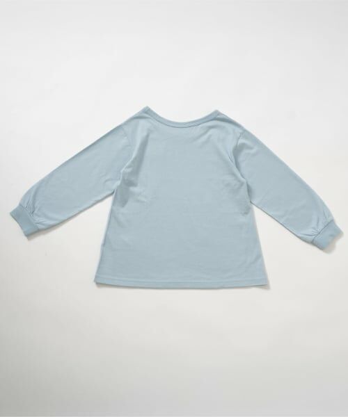 and D.petitmain / アンドディー. プティマイン Tシャツ | 【365D】ワンポイントししゅうAラインロンT | 詳細22