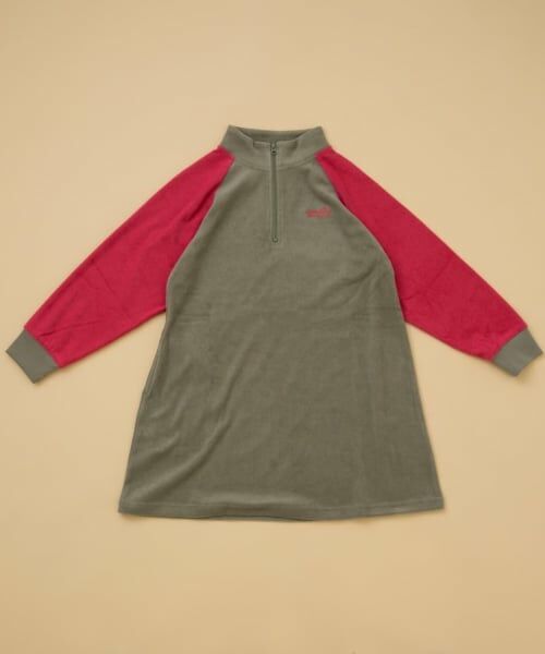 and D.petitmain / アンドディー. プティマイン ミニ丈・ひざ丈ワンピース | 【リンク】パイルワンピース | 詳細11