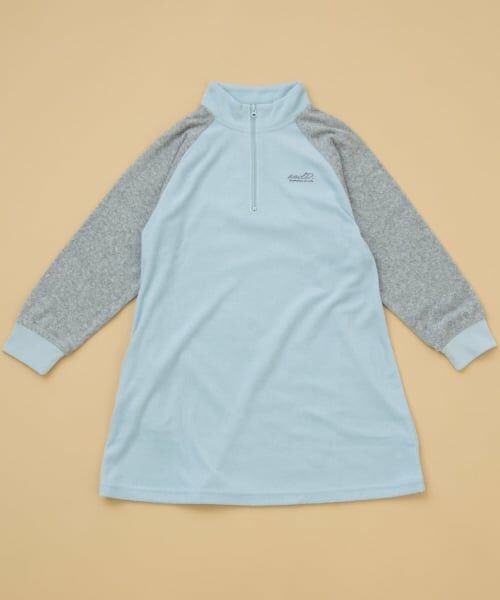 and D.petitmain / アンドディー. プティマイン ミニ丈・ひざ丈ワンピース | 【リンク】パイルワンピース | 詳細12