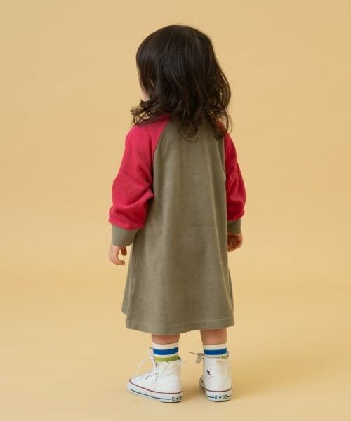 and D.petitmain / アンドディー. プティマイン ミニ丈・ひざ丈ワンピース | 【リンク】パイルワンピース | 詳細2