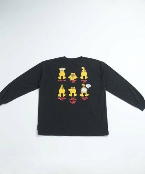 and D.petitmain / アンドディー. プティマイン Tシャツ | 【親子リンク】DadガーフィールドロンTEE | 詳細6