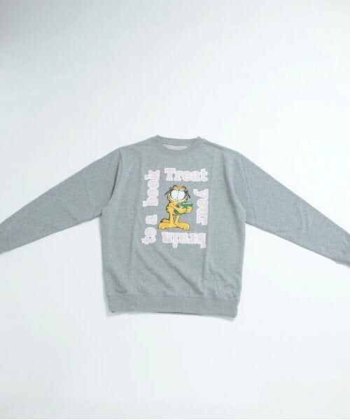 and D.petitmain / アンドディー. プティマイン スウェット | 【親子リンク】Dadガーフィールド裏毛プルオーバー | 詳細7