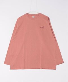 and D.petitmain / アンドディー. プティマイン Tシャツ | 【親子リンク】DadD.ロゴ長袖ビッグTシャツ