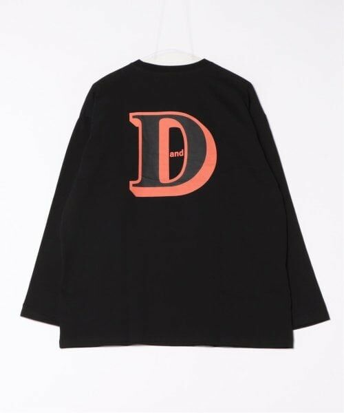 and D.petitmain / アンドディー. プティマイン Tシャツ | 【親子リンク】DadD.ロゴ長袖ビッグTシャツ | 詳細2