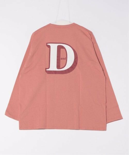 and D.petitmain / アンドディー. プティマイン Tシャツ | 【親子リンク】DadD.ロゴ長袖ビッグTシャツ | 詳細3