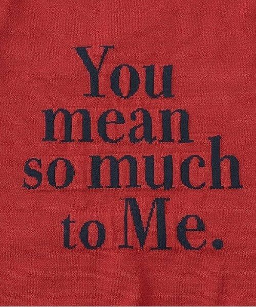 and D.petitmain / アンドディー. プティマイン ニット・セーター | 【親子リンク】洗濯機可 Dadロゴニット | 詳細3