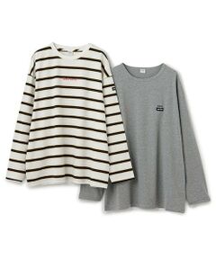 and D.petitmain / アンドディー. プティマイン Tシャツ | 【Penfield】DadマルチボーダーsetT