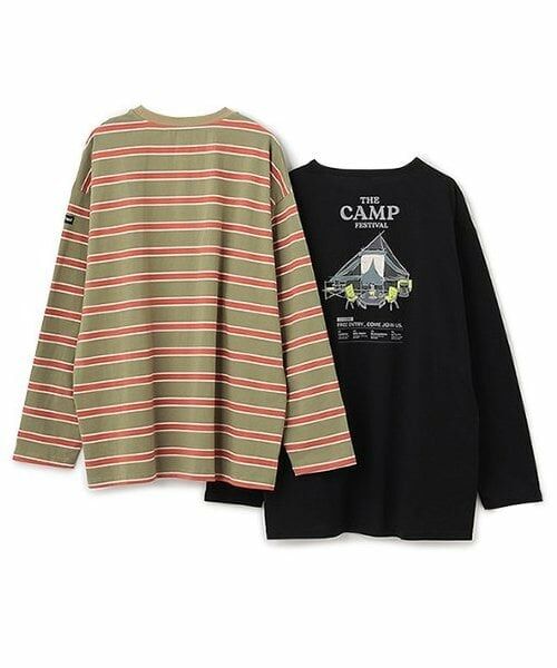 and D.petitmain / アンドディー. プティマイン Tシャツ | 【Penfield】DadマルチボーダーsetT | 詳細1