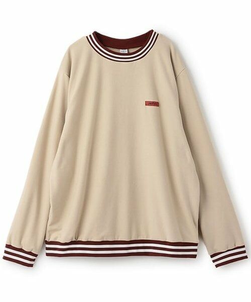 and D.petitmain / アンドディー. プティマイン スウェット | 【Penfield】Dadリブラインスウェット（ベージュ）