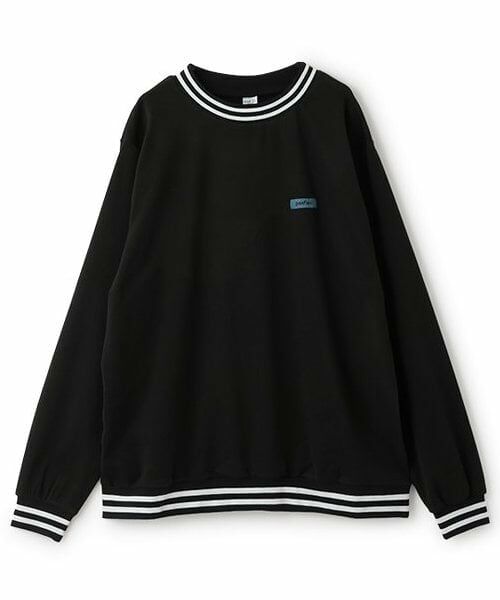 and D.petitmain / アンドディー. プティマイン スウェット | 【Penfield】Dadリブラインスウェット（黒）