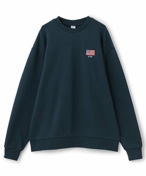 and D.petitmain / アンドディー. プティマイン スウェット | 【親子リンク】Dadトラベルビッグスウェット（紺）