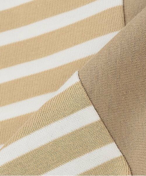 and D.petitmain / アンドディー. プティマイン Tシャツ | 【親子リンク】Dadボーダー肩切替ビッグロンT | 詳細5